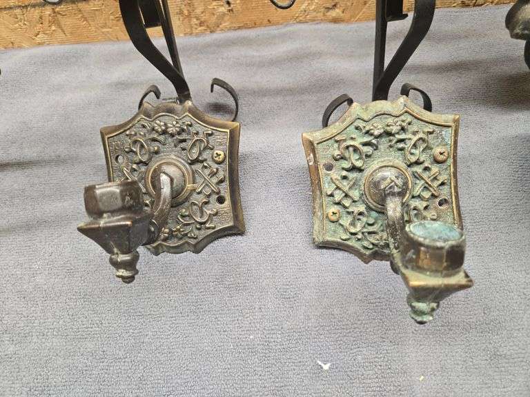 Antique Wall Sconces. (BIN) $20
