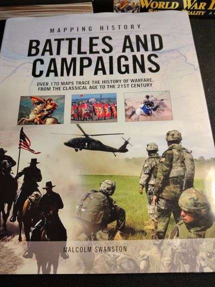 2 War books- World War II Collectors Vault and Battles& Campaigns