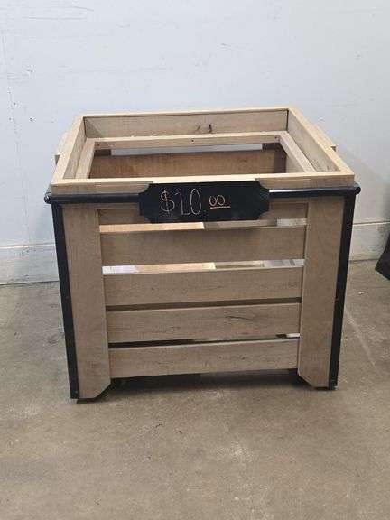 Rustic Display Bin