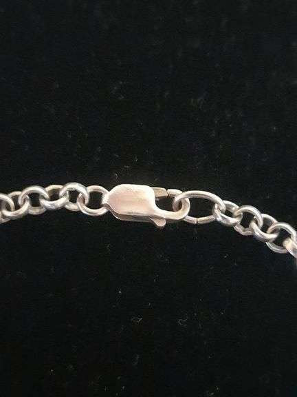 Sterling Silver MSU Spartans Bracelet