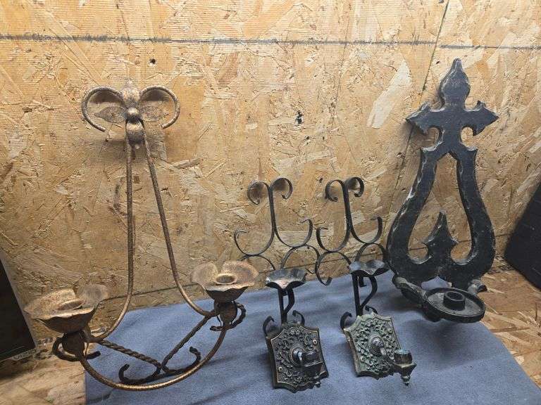 Antique Wall Sconces. (BIN) $20