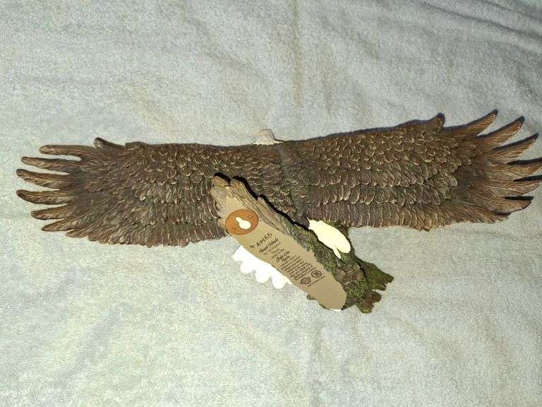 TED BLAYLOCK "SUNSET SOLITUDE" EAGLE WALL HANGING