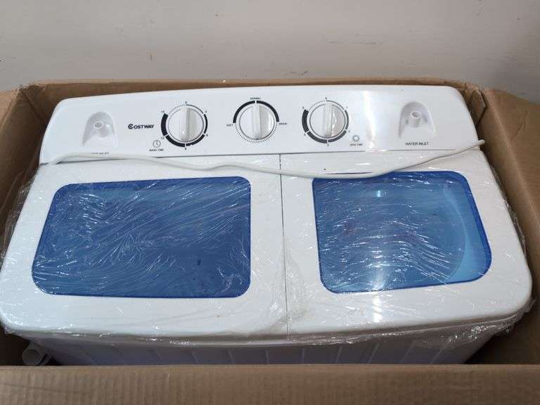 Costway mini washer/dryer combo 24.5" x 14" x 29.5" tall