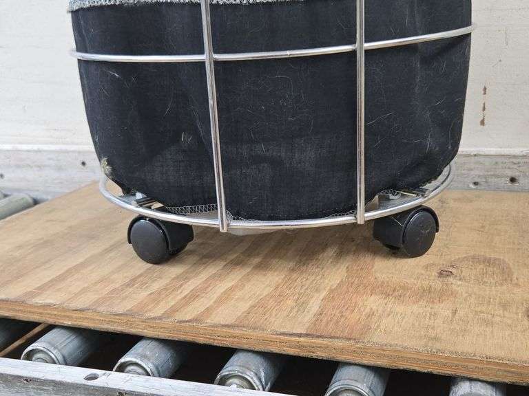Rolling Laundry Basket. 20C