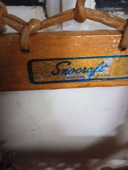 Vintage snowshoes