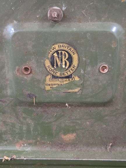Vintage Metal Toolboxes & Contents. 5B