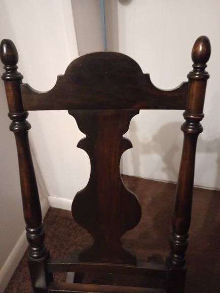 Queen Anne rocking chair
