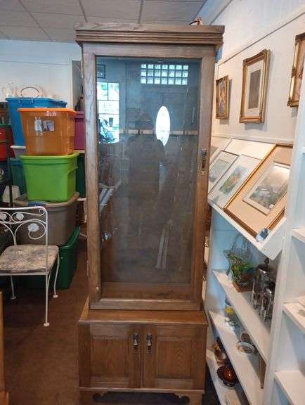 Gun cabinet 26"×16"×76"