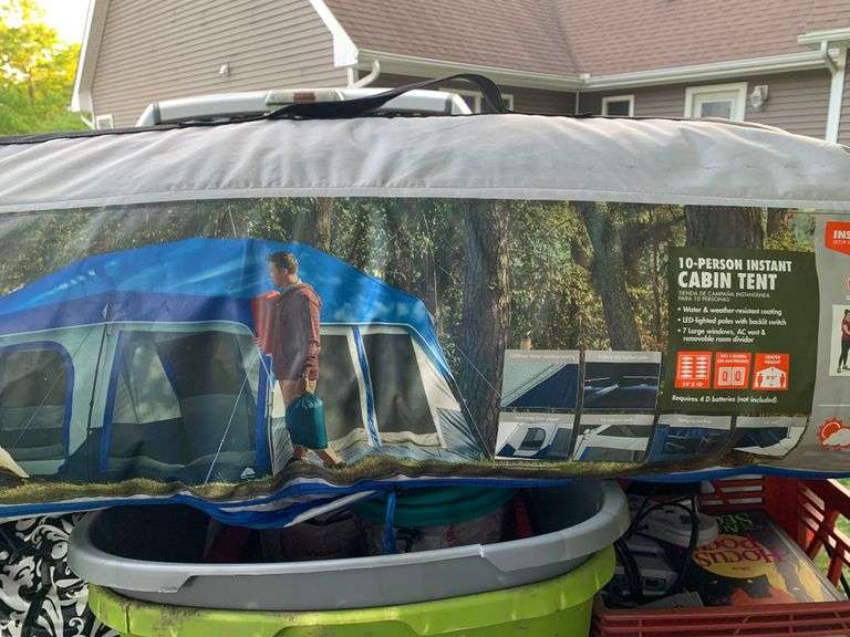 BRAND NEW Ozark Trail 10-Person Instant Cabin Tent