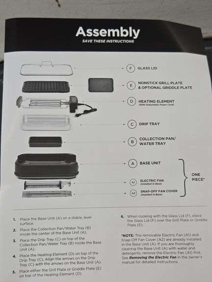 Power Smokeless Grill. 4D
