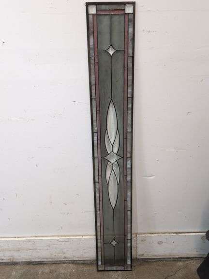 Stained glass window 8.5" x 58"