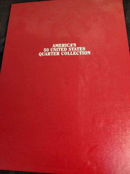 America's 50 United States quarter collection book