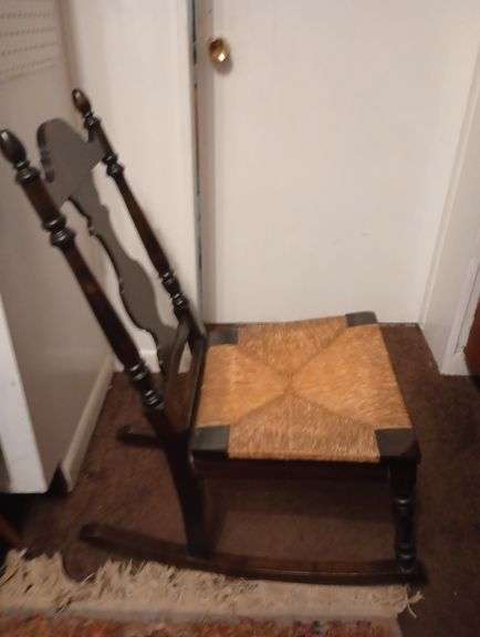 Queen Anne rocking chair