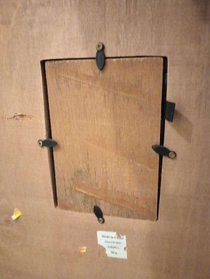 Fishing shadow box with picture frame 18 1/2"×25 1/2"