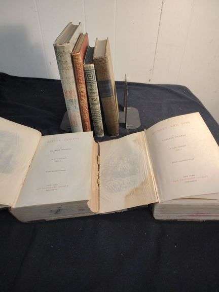 6 Books 1869, 1896, 1925 & 1943 and 2 Charles Dickens
