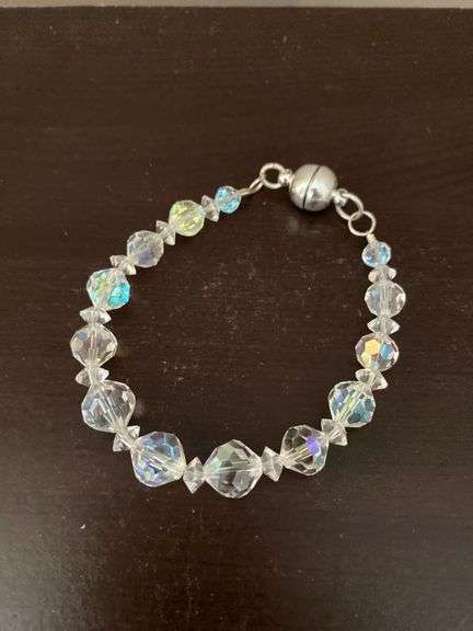 2 crystal bracelets