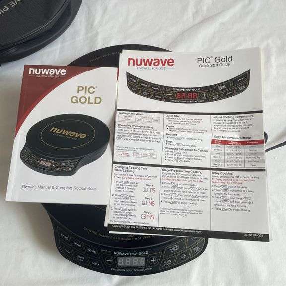 NuWave Induction Cooktop Plate