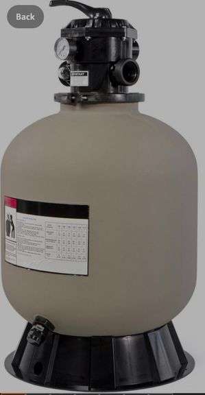XtremepowerUS 19" Pool Sand Filter NIB