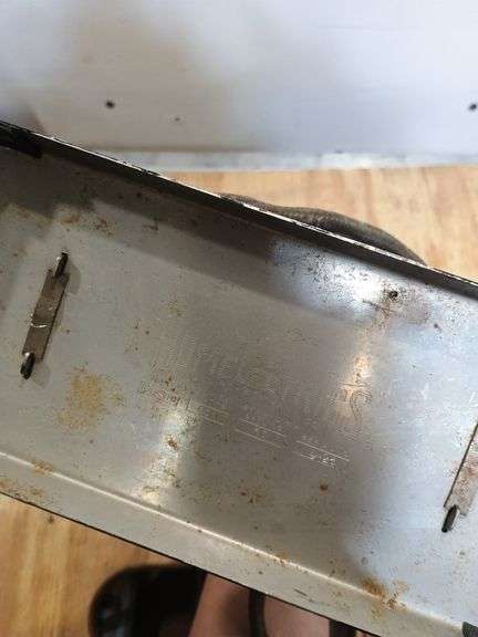 Vintage toaster and candy thermometer. 7d