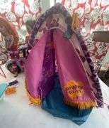 Barbie "VW Slug Bug", Tent, 2 Barbies & Picnic Tables