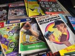 SOLD Vintage Detroit Tiger Yearbooks and more. (BIN) $20 SOLD