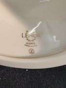 Lenox pitcher 2 dishes and candle holders