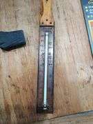 Vintage toaster and candy thermometer. 7d