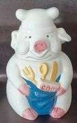 Pig Chef Cookie Jar