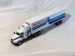 Vintage Kenworth Semi Truck with Trailer Atlas Van Lines Diecast