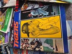 SOLD Vintage Detroit Tiger Yearbooks and more. (BIN) $20 SOLD
