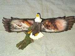 TED BLAYLOCK "SUNSET SOLITUDE" EAGLE WALL HANGING
