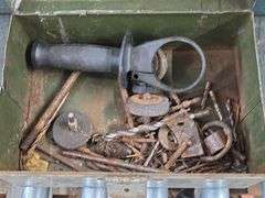 Vintage Metal Toolboxes & Contents. 5B