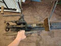 Antique drill press