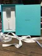 TIFFANY & CO. Crystal Champagne Flutes