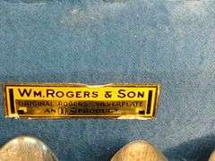 Wm Rodgers & Sons exquisite silverware with case