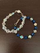 2 crystal bracelets