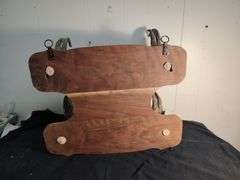 Mounted deer hooves 20 x 16
