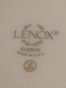 Lenox pitcher 2 dishes and candle holders