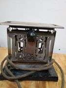 Vintage toaster and candy thermometer. 7d