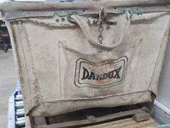 Vintage Dandux Shipping Cart & Tarp. 5E