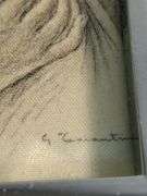3 Signed silk prints