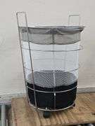 Rolling Laundry Basket. 20C