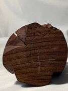 Antique Chinese Wood Hand Carved Fisherman Sculpture