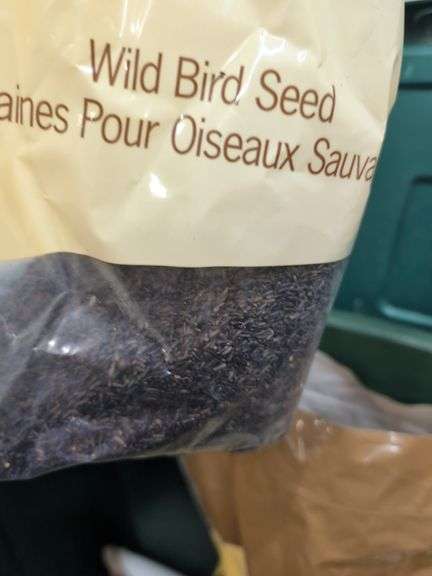 Variety of bird seed and suet cakes. 2a