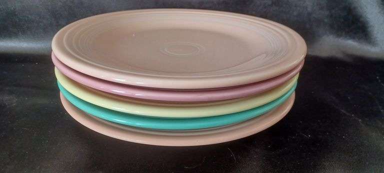 5 Fiesta Dinner Plates