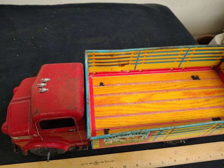 1950's Marx Lazy Day Farm truck
