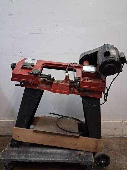 Metal cutting band saw by Grand Rapids Industrial Products, needs blade