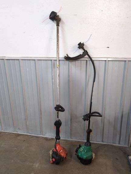 2 gas powered weed whips