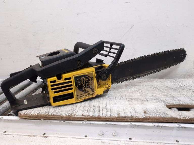 McCulloch TimberBear chain saw. 21b