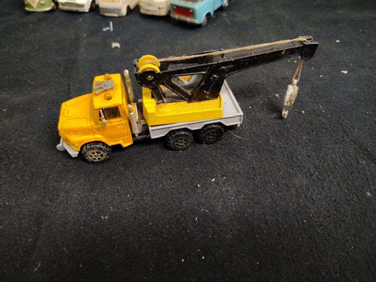 7 Corgi trucks, vans & motorhome